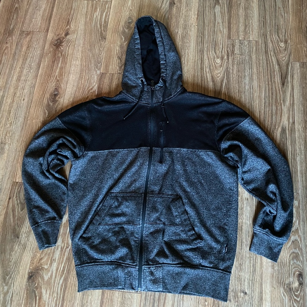 Champs Sports Gear Gray Zip Up Hoodie